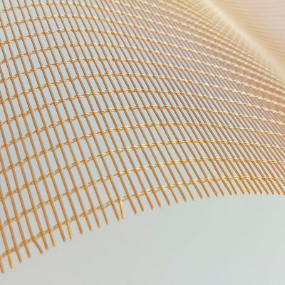 Rede de aço inoxidável para revestimento de vidro laminado decorativo