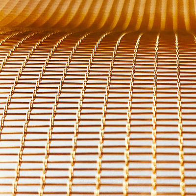 Rede de aço inoxidável para revestimento de vidro laminado decorativo
