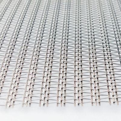 Tecido de malha de arame de aço inoxidável laminado de vidro arquitectónico para divisores de espaço modernos e revestimentos de parede