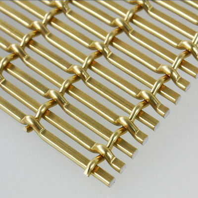 1.5mm/2mm Warp Diâmetro Rede de arame com 45,7% Área de Abertura para Industrial Heavy Duty