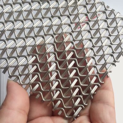 4.5mm espessura de malha de aço inoxidável grades de arame decorativo para portas de armário de metal