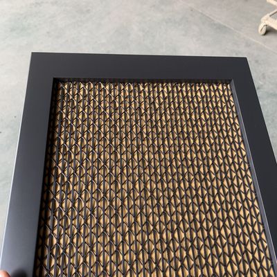 5mm Warp Pitch Decorative Wire Mesh Grilles Perfeito Estilo E Função Cabinet Doors