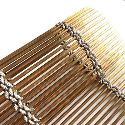 Malha de aço inoxidável 7mm galvanizado PVD Anti-Climb Security Fencing Mesh para revestimento de proteção do perímetro da prisão