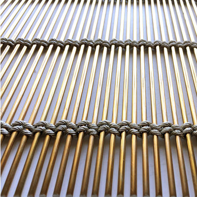 Malha de aço inoxidável 7mm galvanizado PVD Anti-Climb Security Fencing Mesh para revestimento de proteção do perímetro da prisão