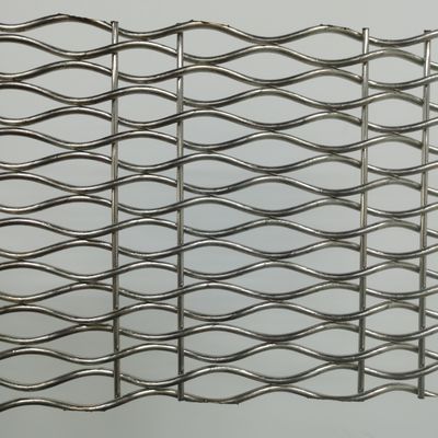 Personalização Residencial Decorativo Tecido de fios de malha 18mm Weft Pitch