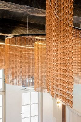 Tela Mosquiteira de Corrente de Alumínio com Tamanho de Corrente 12x24mm, Área Aberta de 60% e Diâmetro do Fio de 1,2mm para Controle de Insetos