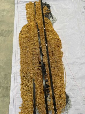 Tela mosquiteira de corrente de alumínio durável, ideal para uso industrial, proporcionando proteção eficaz contra insetos e desempenho duradouro