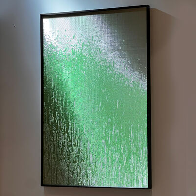 Artistic Woven Metal Artwork Nature Inspired Light & Shadow Wall Decor