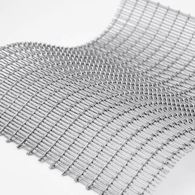 Arquitetônica Metal Mesh Largura personalizada Polido Perfeito para fachada revestimento paredes interiores e painéis de teto