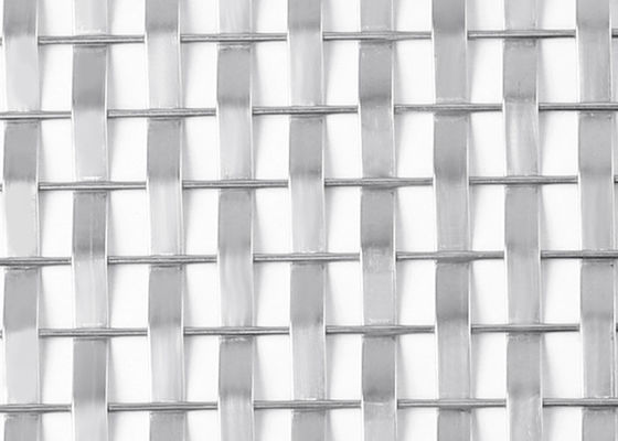 Malha de aço inoxidável de Mesh For Architectural Woven Wire do fio decorativo do design de interiores
