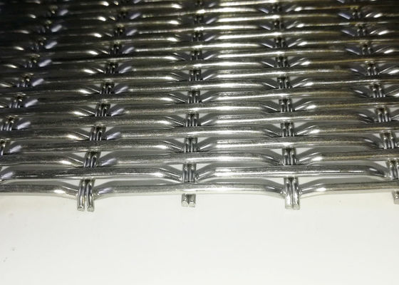 Os SS tecem a mobília e a tela interiores decorativas do metal para a rede de arame tecida arquitetónica
