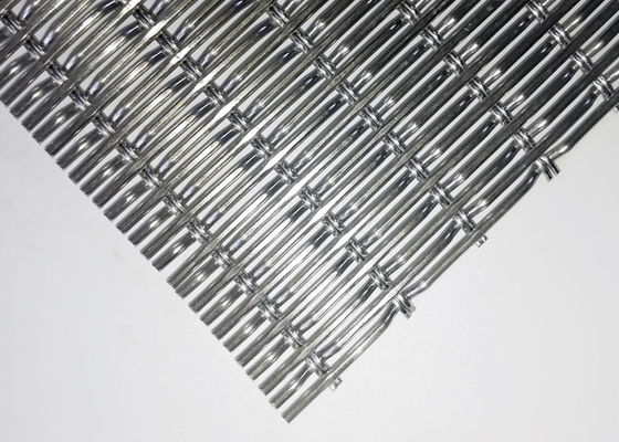 Os SS tecem a mobília e a tela interiores decorativas do metal para a rede de arame tecida arquitetónica