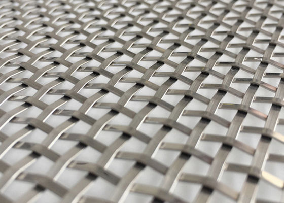 meio metal decorativo redondo Mesh Screen For Windows 3.36kgs/m2 de 1.8mm