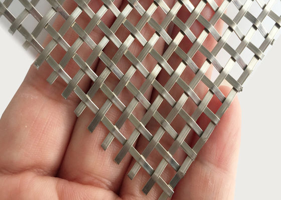 meio metal decorativo redondo Mesh Screen For Windows 3.36kgs/m2 de 1.8mm