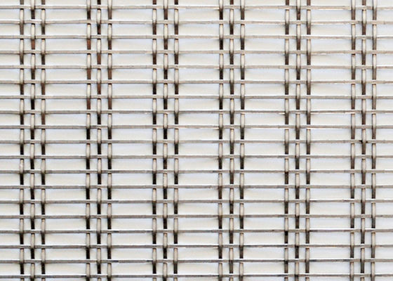 Atualização do Projeto Reverso Dutch Weave Arquitetônico Woven Wire Mesh Certificação ISO9001-2015