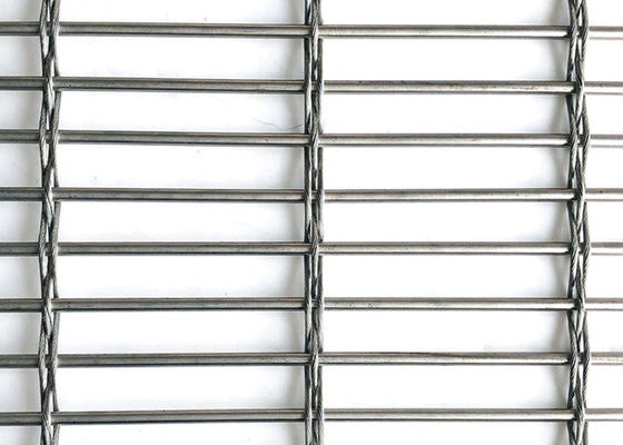 Cor natural Mesh Room Divider arquitetónico de aço inoxidável ISO9000