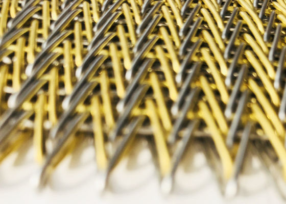 O bronze SS316 tece a espiral Mesh Belt 3m