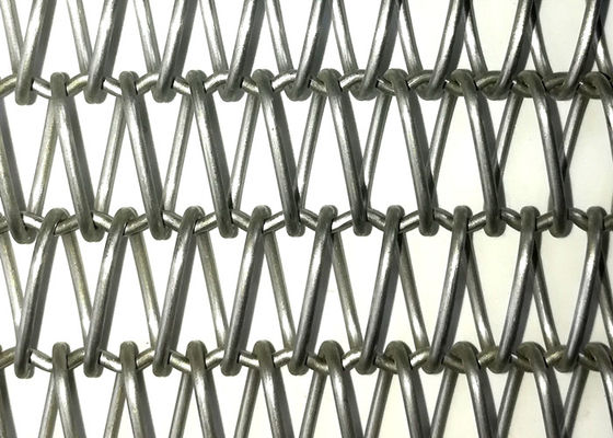 0.5mm-2.0mm Diâmetro de fio espiral malha de fio com certificado SGS / largura 0.5m-2.0m
