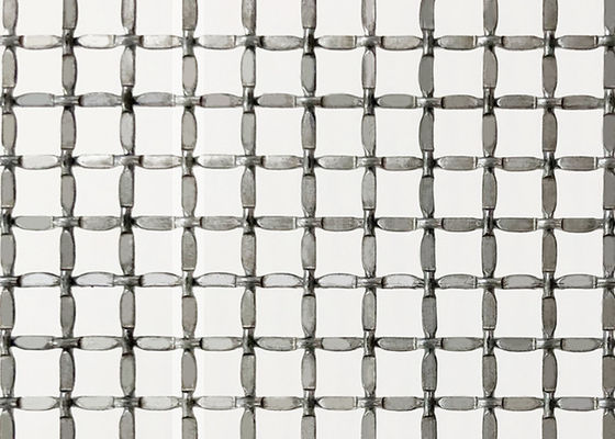 Portas gravadas 2.5mm naturais de Mesh Metal Screen For Cabinet do fio do friso do fechamento da cor