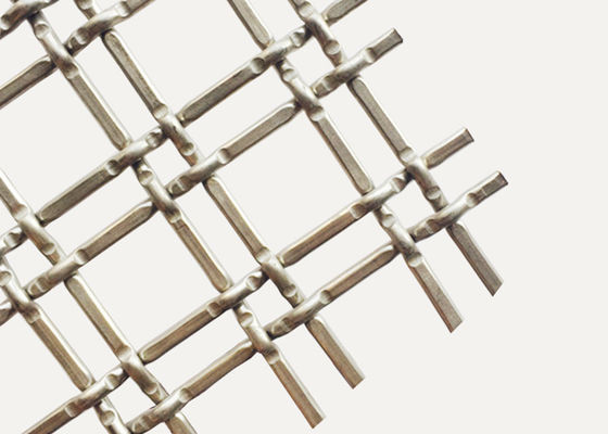 4"” fio de bronze frisado 13ft Mesh Decorative Fence ISO9000 do dobro ×4