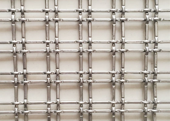 4"” fio de bronze frisado 13ft Mesh Decorative Fence ISO9000 do dobro ×4