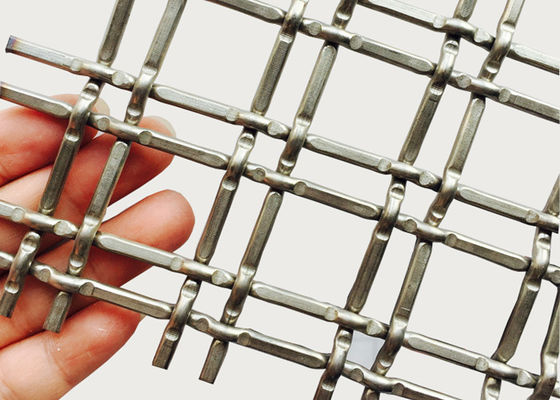 4"” fio de bronze frisado 13ft Mesh Decorative Fence ISO9000 do dobro ×4