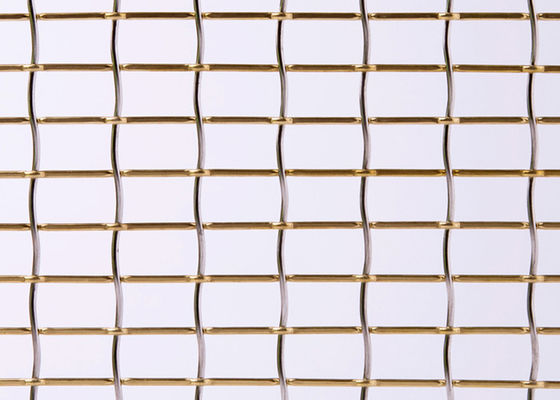 Fio Mesh Square Hole do friso do fechamento de SS321 2.5m