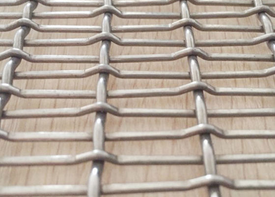 A planície decorativa do friso tece o antiácido da malha SS316 do metal com estrutura contínua