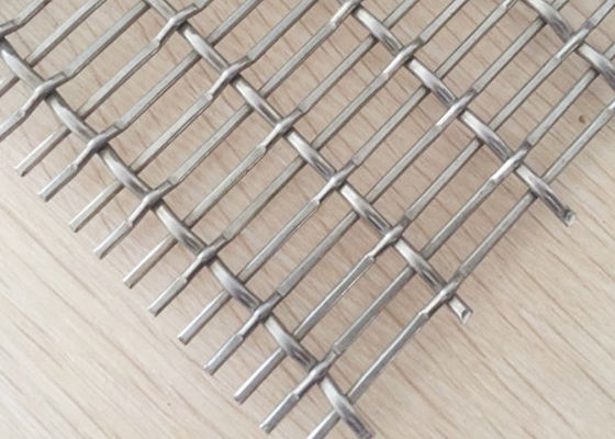 A planície decorativa do friso tece o antiácido da malha SS316 do metal com estrutura contínua