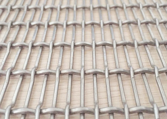 A planície decorativa do friso tece o antiácido da malha SS316 do metal com estrutura contínua