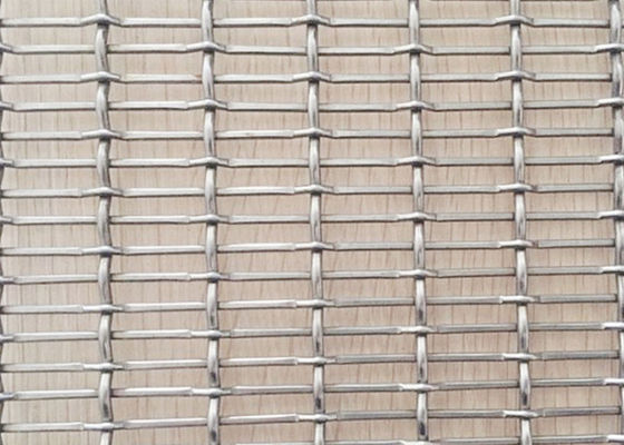 A planície decorativa do friso tece o antiácido da malha SS316 do metal com estrutura contínua