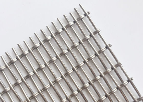 fio de confecção de malhas Mesh Cupboard Decorative Partitions Facade do friso do fechamento de 4.2mm