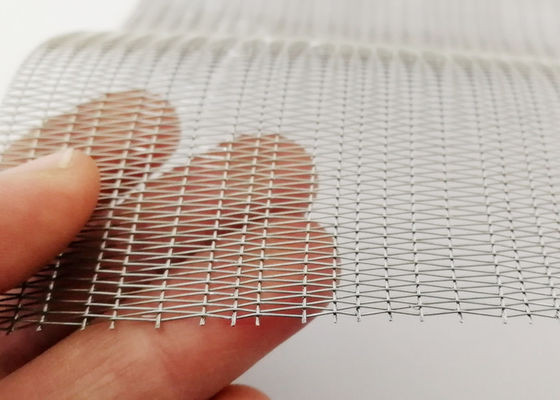Interlayer macio decorativo de Mesh Laminated Glass With Fabric do metal antiferrugem