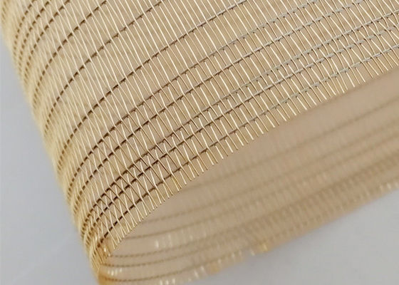 Interlayer macio decorativo de Mesh Laminated Glass With Fabric do metal antiferrugem