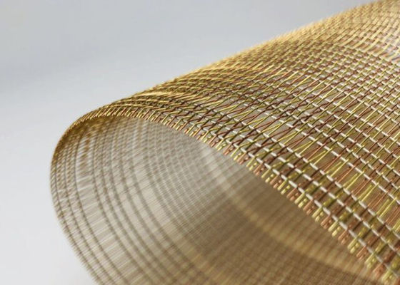 Fio tecido de aço inoxidável Mesh Laminated Glass With Metal Mesh Interlayer