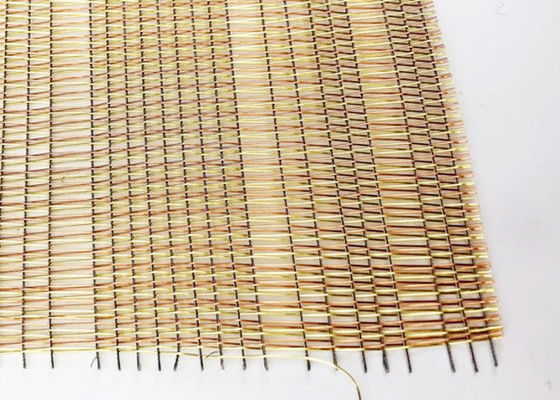 Fio tecido de aço inoxidável Mesh Laminated Glass With Metal Mesh Interlayer