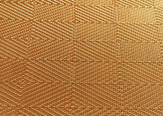 o vidro do ouro de 8ft laminou escadas de Mesh Antiwear For Furniture And do fio