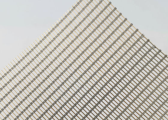 Fio decorativo pulverizado Mesh Glass de ISO9001 SS316 Mesh Fabric 0.94mm