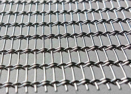 Fio interior Mesh Decorative Design do Interlayer SS304 de vidro 1.2mm