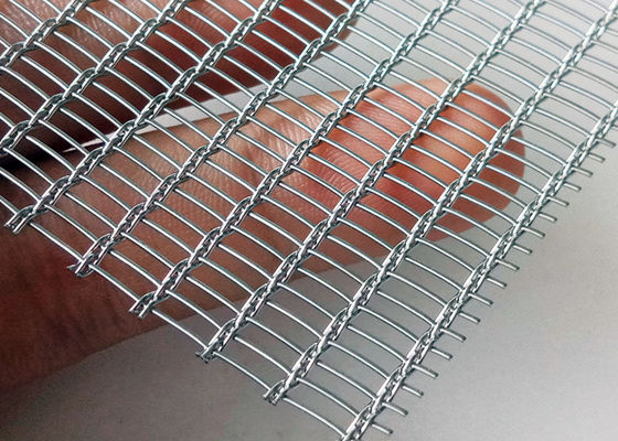 Fio interior Mesh Decorative Design do Interlayer SS304 de vidro 1.2mm