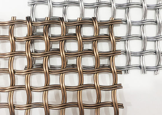 corrimão tecido decorativo de Mesh Grid Panels For Stairs do fio das separações de 6mm