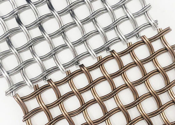 corrimão tecido decorativo de Mesh Grid Panels For Stairs do fio das separações de 6mm