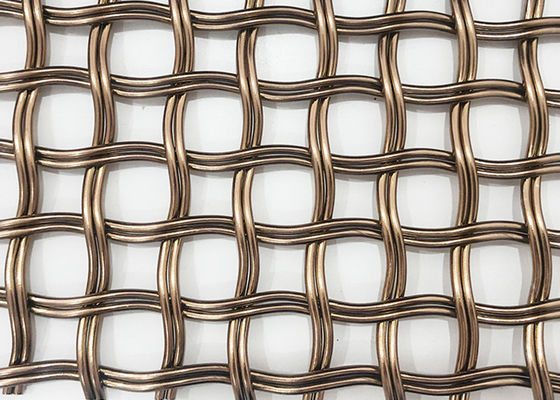 corrimão tecido decorativo de Mesh Grid Panels For Stairs do fio das separações de 6mm