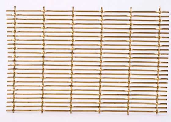 SUS SS430 Mesh For Cabinet Doors de aço decorativo de 10ft