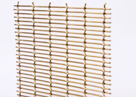 SUS SS430 Mesh For Cabinet Doors de aço decorativo de 10ft