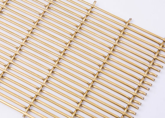 SUS SS430 Mesh For Cabinet Doors de aço decorativo de 10ft