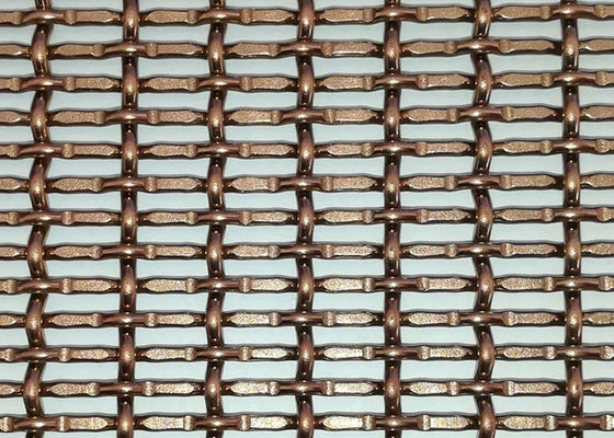 Das telas arquitetónicas do metal de SHUOLONG 3.2mm teto decorativo Mesh Antishock