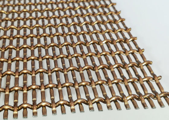 Das telas arquitetónicas do metal de SHUOLONG 3.2mm teto decorativo Mesh Antishock