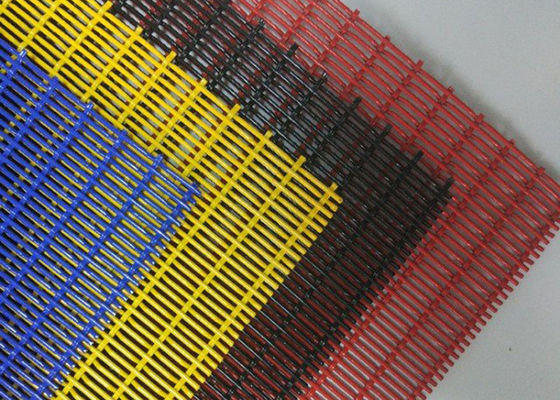 Fio revestido de aço inoxidável Mesh Plain Woven For Screen do pó preto de 2.5m