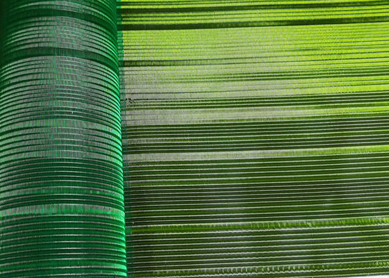 ISO9001 fio interior de cobre pintado Mesh Glass Laminated Green largura de 2m a de 2.5m
